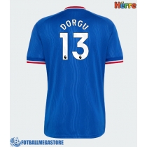 Fotballdrakt Herre Manchester United Patrick Dorgu #13 Bortedrakt 2026-27 Kortermet